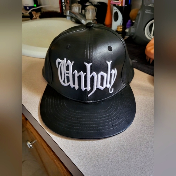 Killstar Accessories - Unholy Blackcraft Snapback (UNISEX)(DEADSTOCK)(READ DESCRIPTION)
